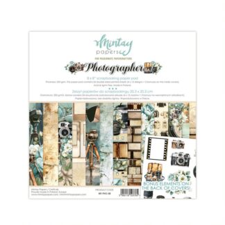Mintay - 8 x 8 Paper Pad - Photographer