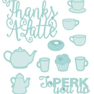 Creative Expressions - Shadow Box Accessory - Thanks A Latte CED9313