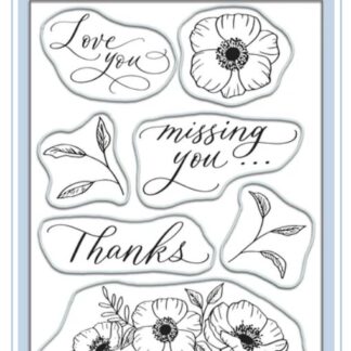 TCW - 4X6 Stamp set- Sending Love TCW2001