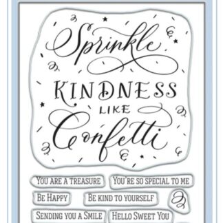 TCW - 4X6 Stamp set- Sprinkle Kindness TCW2005