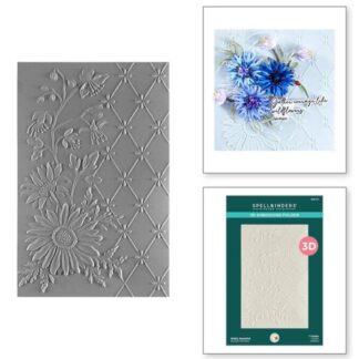 Spellbinders - Wildly Beautiful 3D embossing folder