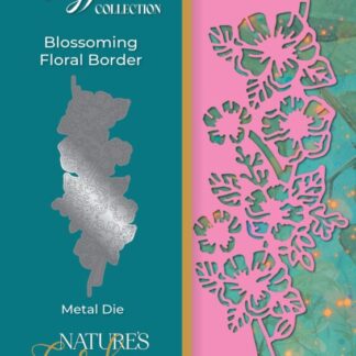 Crafter's Companion - Nature's Garden Kingfisher - Blossoming Floral Border