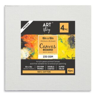 Little Birdie - Canvas Board - 6 x 6  4/package