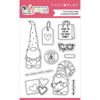 PhotoPlay - Crafting with my Gnomies - Stamp and Die Set