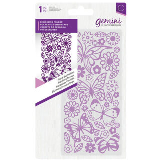 Crafter's Companion - Embossing Folder - Floral Butterflies