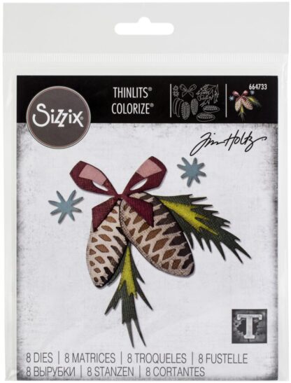 Sizzix Thinlits - Festive Trims - Colorize