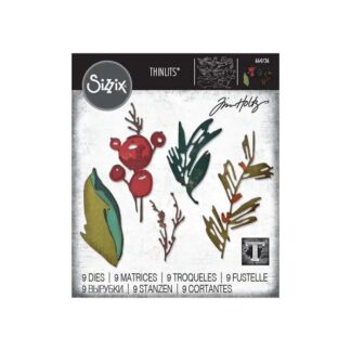 Sizzix Thinlits - Holiday Brushstroke