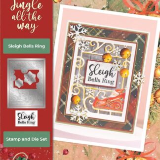 Crafter's Companion - Jingle all the Way - Stamp and Die - Sleigh Bells Ring