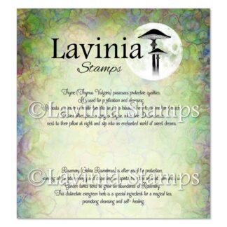 LAV953 Thyme & Rosemary Words