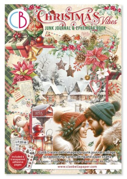 Ciao Bella - Christmas Vibes Junk Journal & Ephemera Book