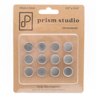 Prism Studio - Magnets Large 15mm X 1mm 12 pieces