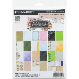 49 & Market - The Flower Emporium - 6 X 8 Paper Pad