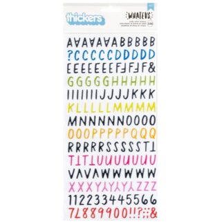 American Crafts - Whatevs Alpha Glossy Thickers