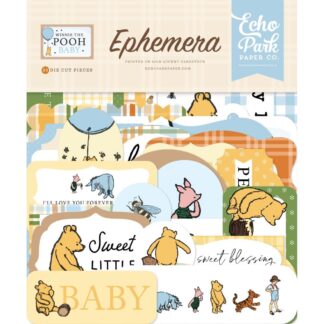 Echo Park - Winnie the Pooh BABY Ephemera