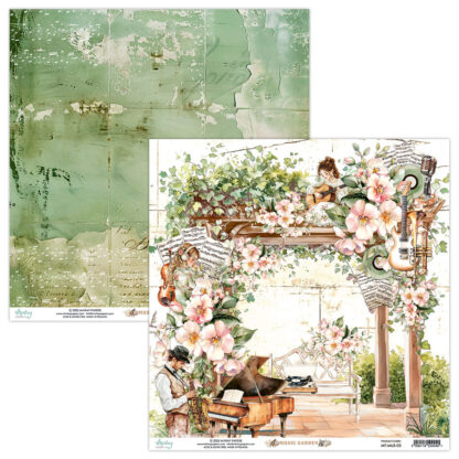 Mintay - 12X12 paper - Music Garden 03