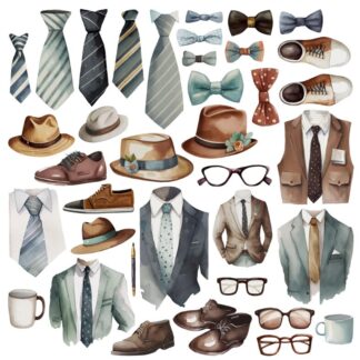 SSD - Dad the Man the Myth the Legend DAPPER Ephemera STANDARD cardstock