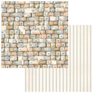 49 & Market - Little Dreamers Building Blocks 12X12 paper