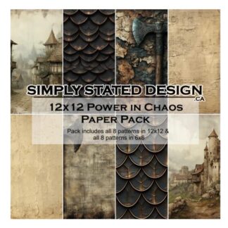 SSD - Power in Chaos 12 X 12 Collection Pack