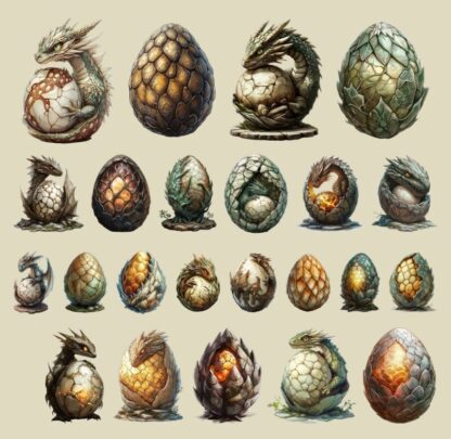 SSD - Power in Chaos Eggs Ephemera STANDARD cardstock