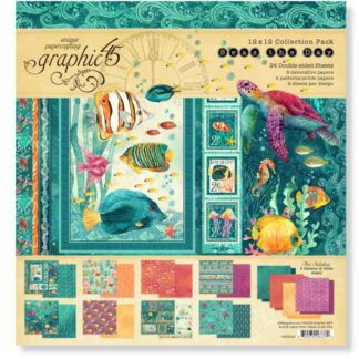 Graphic 45 - Seas the Day - 12 x 12 Collection Pack 24 sheets