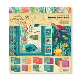 Graphic 45 - Seas the Day 8X8 paper pad 24 sheets