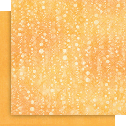 G45 - Seas the Day - Sunshine Yellow Pattern & Solid 12 X 12 Paper