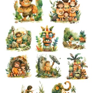 SSD - Stone Age Ephemera STANDARD cardstock