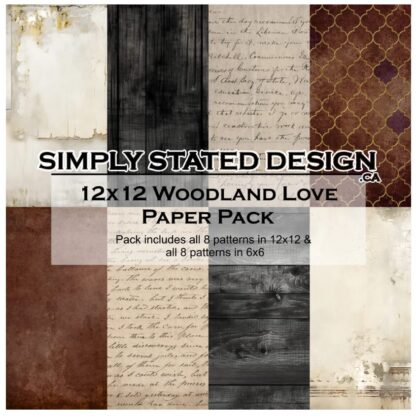 SSD - Woodland Love 12 X 12 Collection Pack