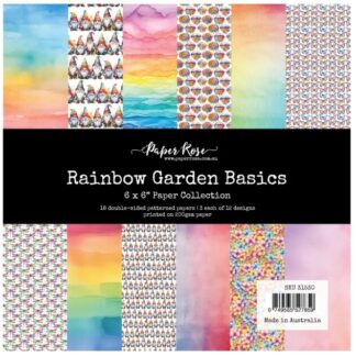 Paper Rose - Rainbow Garden Basics 6x6 paper collection