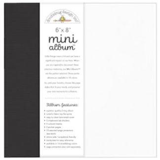 Albums - 6 x 8 - Doodlebug - Beetle Black