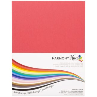 Harmony Paper Co - Kaleidoscope - 8.5 X 11 cardstock pack 110lb 100 sheets