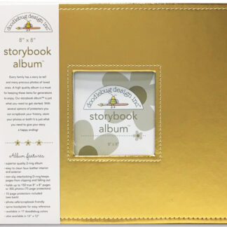 Albums - 8 x 8 - Doodlebug - Gold