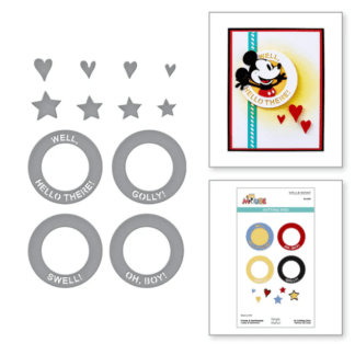 Spellbinders - Classic Mouse Frames & Sentiments