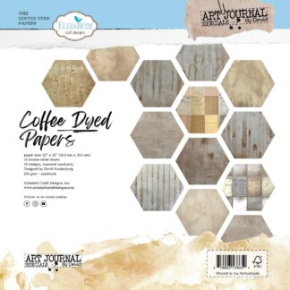 ECD - Coffee Dyed - 12 x 12 papers