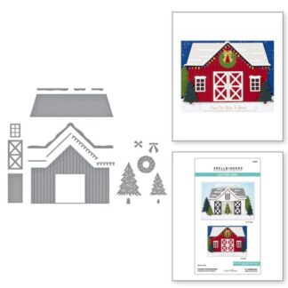 Spellbinders - Die set - Country Christmas Barn