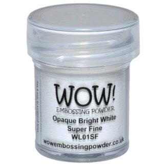 WOW - Embossing Powder - Opaque Bright White - Super Fine