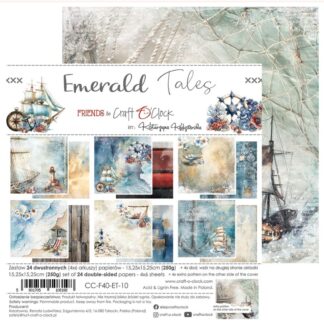 Craft O'Clock - Emerald Tales - 6X6 paper pad