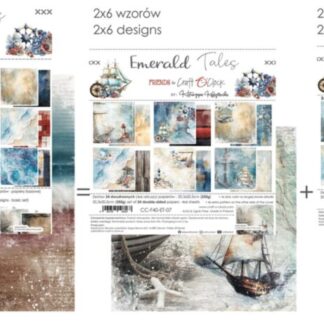 Craft O'Clock - Emerald Tales - 8X8 Collection Pack