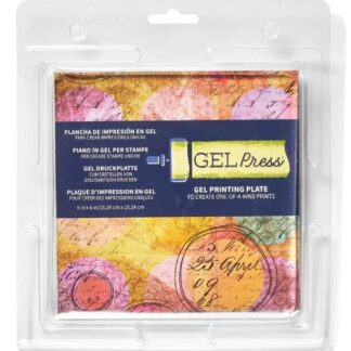 Gel Press - 6X6 Square gel plate