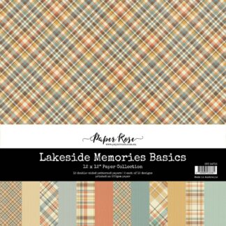 Paper Rose  - Lakeside Memories Basic - 12X12 Paper Collection