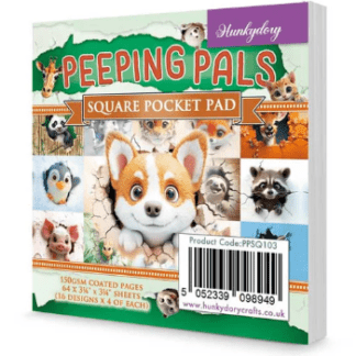 Hunkydory - Square Pocket Pad Peeping Pals