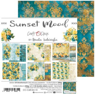 Craft O'Clock - Sunset Mood 6X6 paper pad