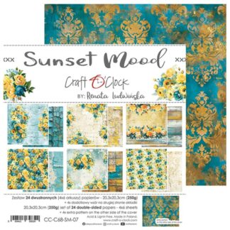 Craft O'Clock - Sunset Mood 8X8 Paper Set