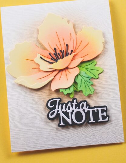 Memory Box - A104 Everyday Sentiments Just a Note - Image 2