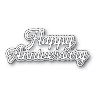 Memory Box - A106 Everyday Sentiments Happy Anniversary