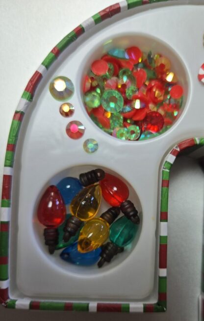 Buttons Galore - Candy Cane Assorted Embellishment box - Image 4