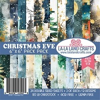 La-La Land - 6 X 6 Paper Pad - Christmas Eve