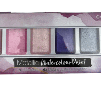 Decotime - Watercolour Paint - Metallic - Orchid Bloom