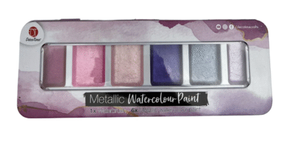 Decotime - Watercolour Paint - Metallic - Orchid Bloom