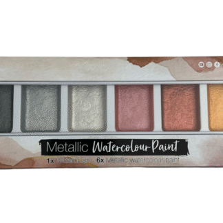 Decotime - Watercolour Paint - Metallic - Urban Alloy